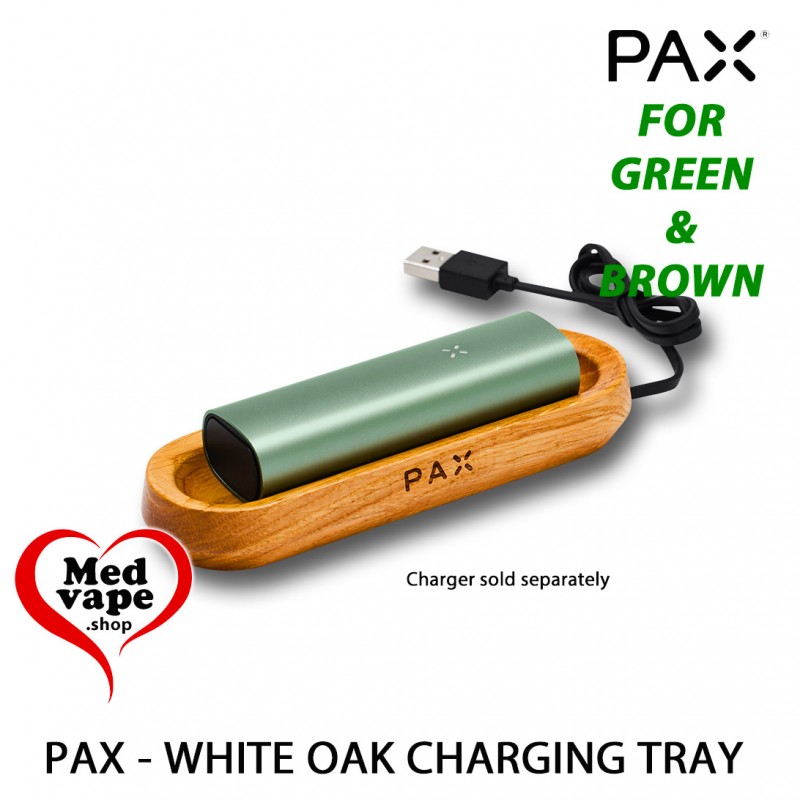 WHITE OAK PAX VAPORIZER CHARGING TRAY WEED THC MEDVAPE PAX VAPORIZER